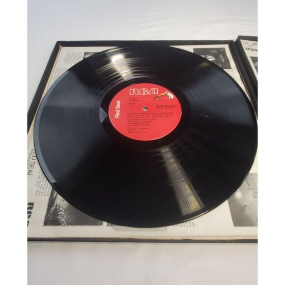 Puccini Leontyne Price TOSCA Placido Domingo Stereo RCA Red Seal 2 Record Set - Picture 5 of 8